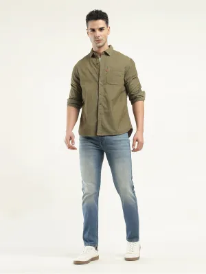 Men's 512 Indigo Slim Tapered Fit Mid Rise Jeans LEVI'S