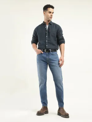 Men's 512 Indigo Slim Tapered Fit Mid Rise Jeans LEVI'S