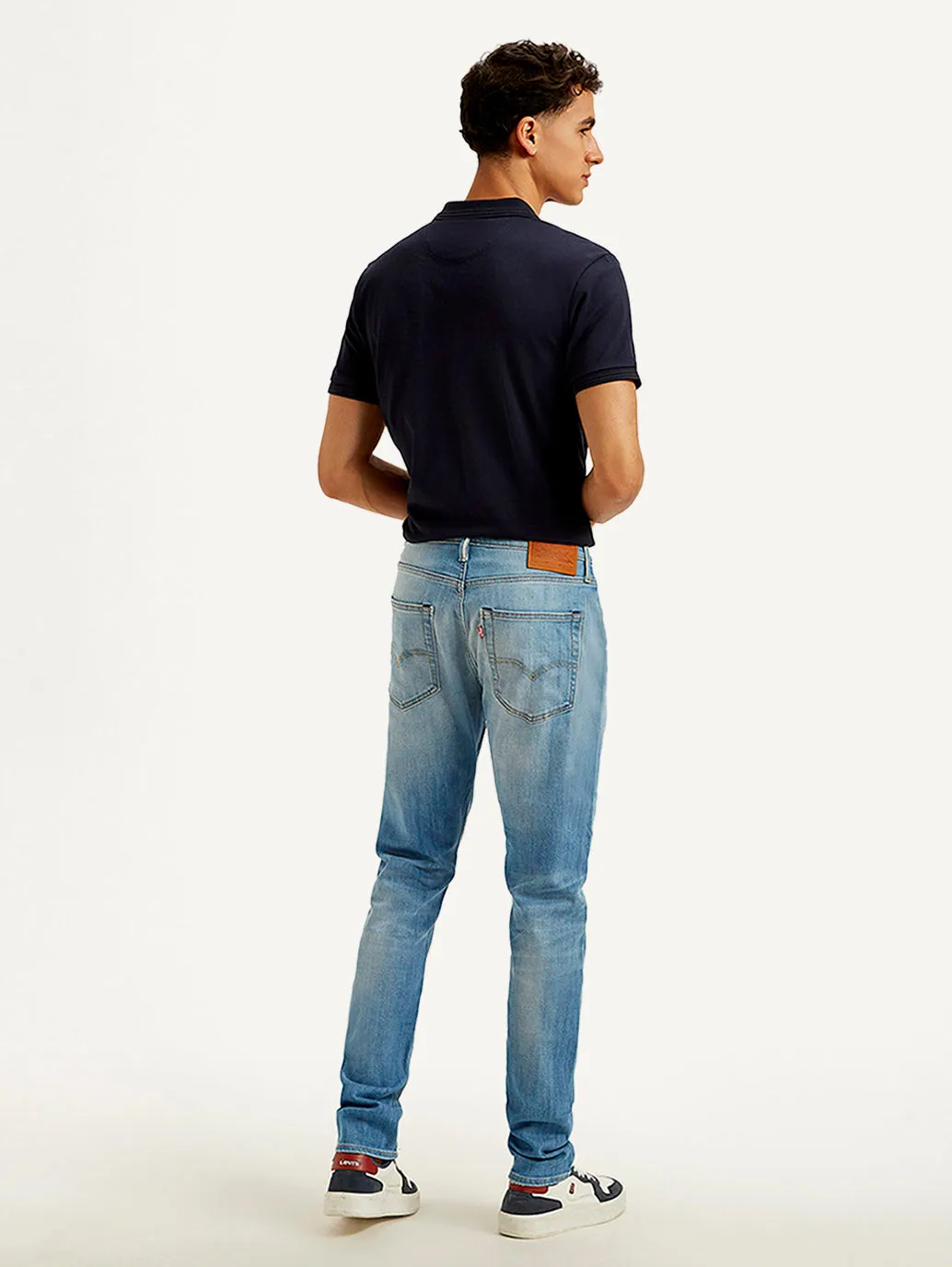 Men's 512 Light Blue Slim Tapered Fit Mid Rise Jeans LEVI'S