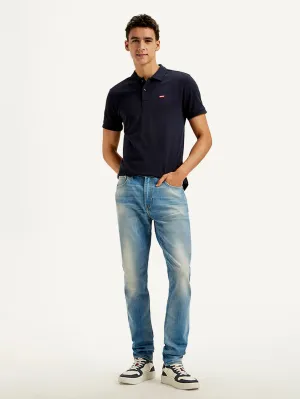 Men's 512 Light Blue Slim Tapered Fit Mid Rise Jeans LEVI'S