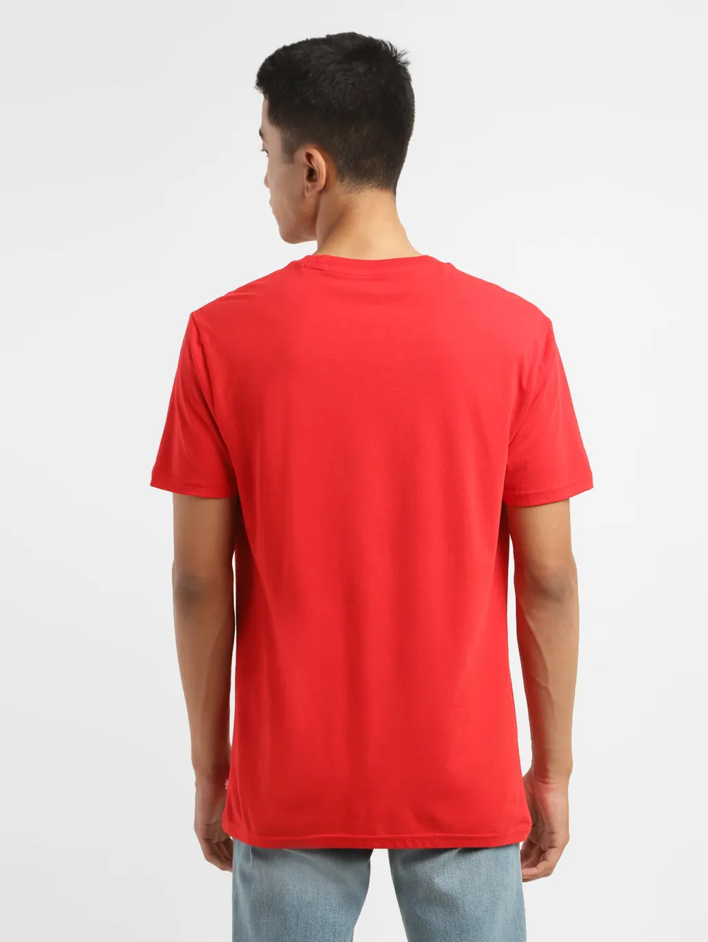 Men's Brand Logo Crew Neck T-shirt LEVI'S