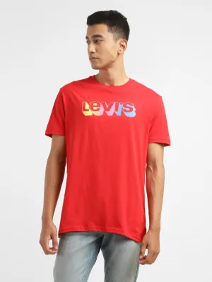 Men's Brand Logo Crew Neck T-shirt LEVI'S
