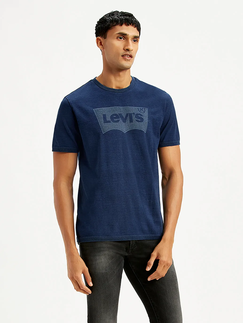 Men's Brand Logo Regular Fit T-Shirt LEVI'S
