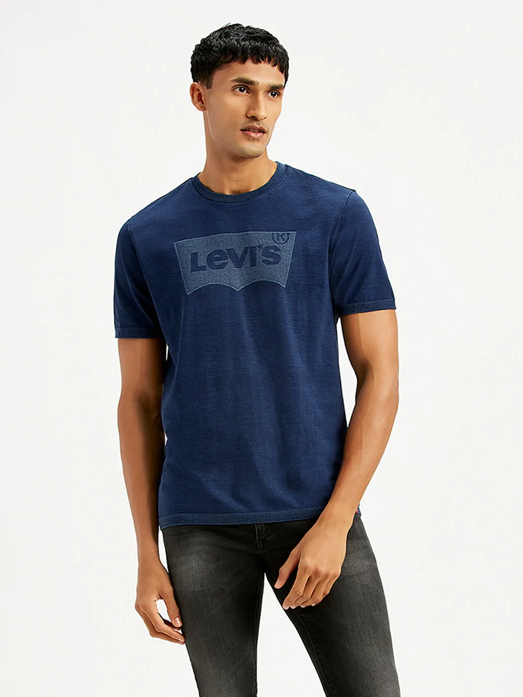 Men's Brand Logo Regular Fit T-Shirt LEVI'S