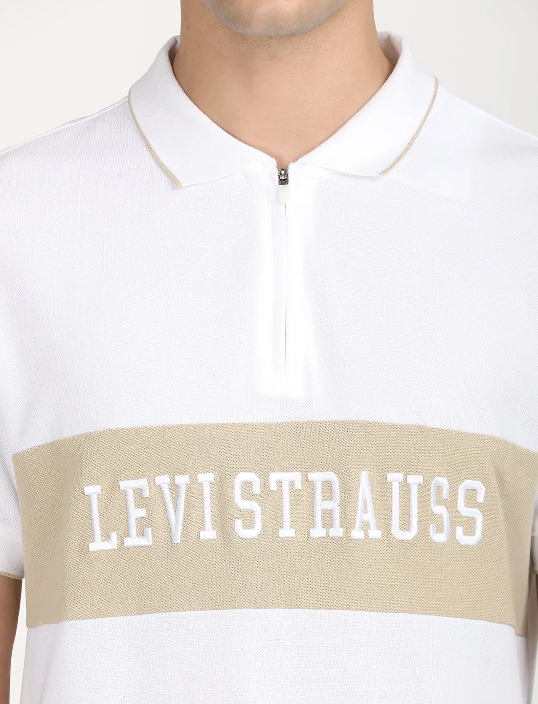 Men's Brand Logo Slim Fit  Polo T-shirt LEVI'S