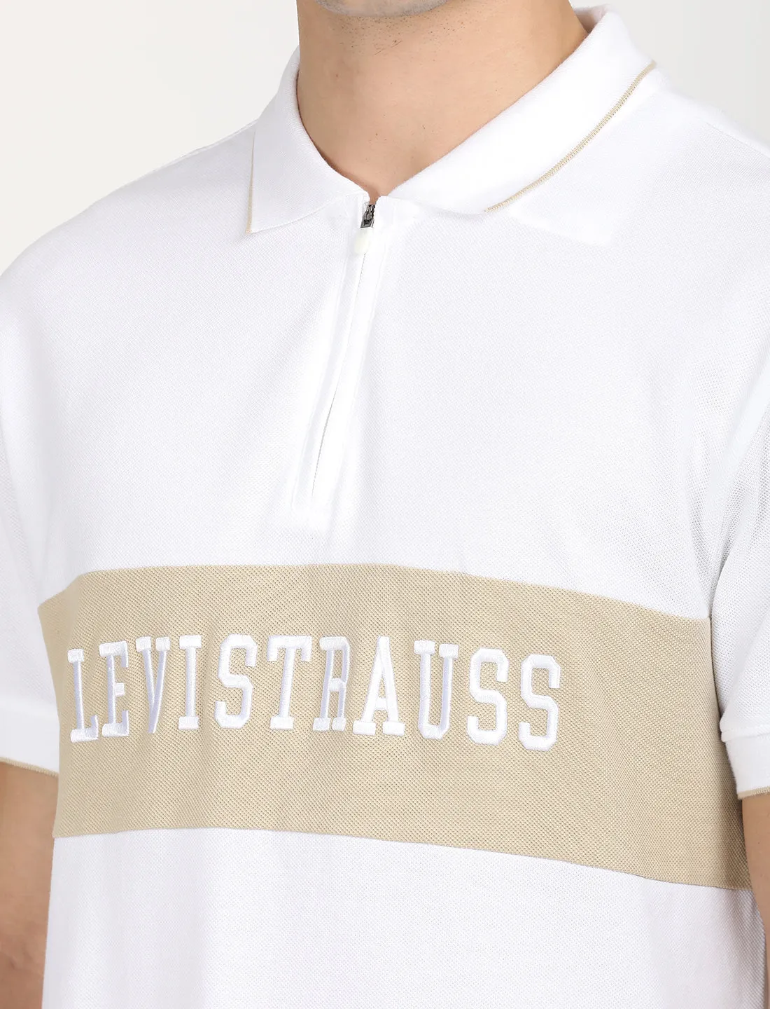 Men's Brand Logo Slim Fit  Polo T-shirt LEVI'S
