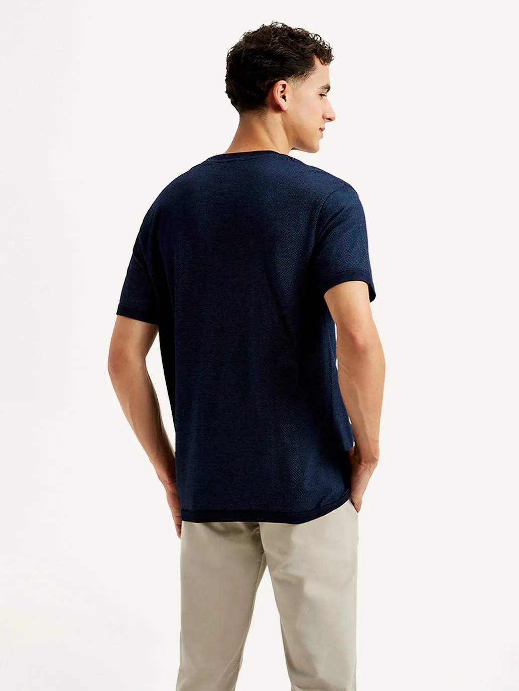 Men's Brand Logo Slim Fit T-shirt LEVI'S