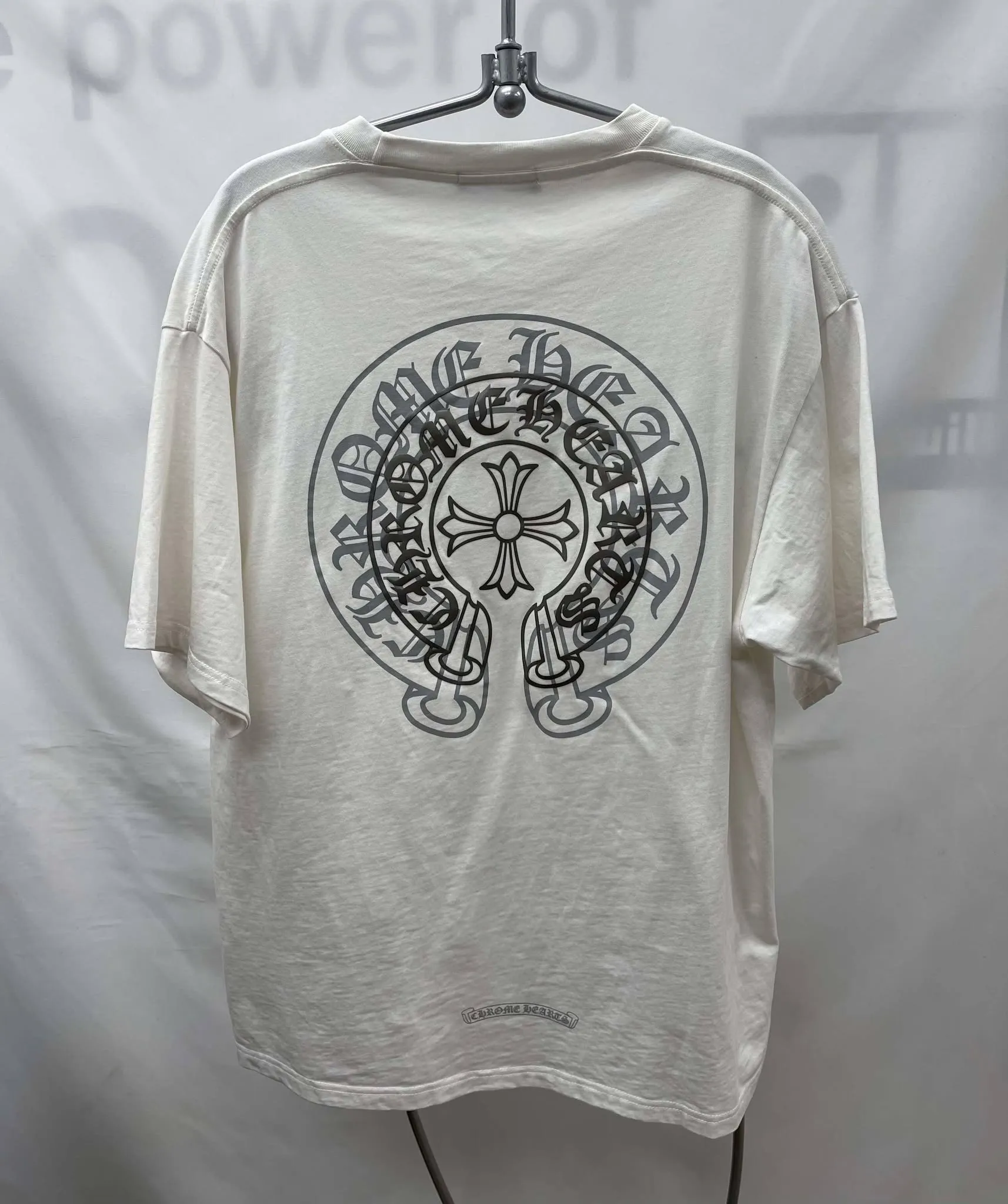 Men's Chrome Hearts Short Sleeve Top, Large