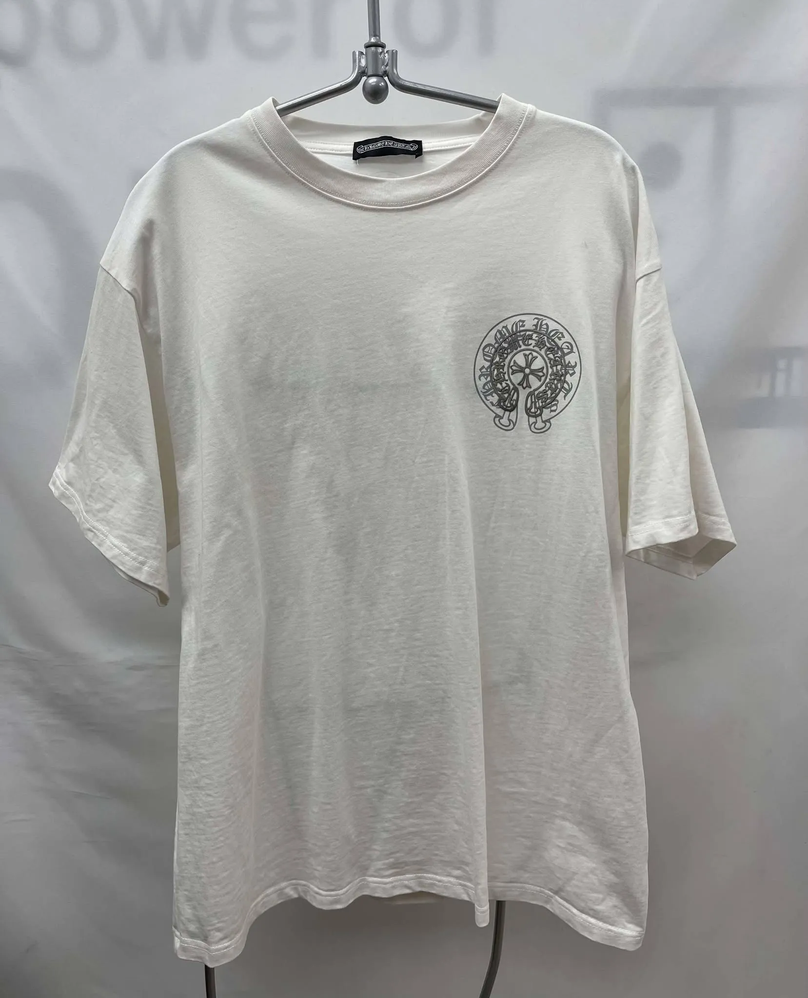 Men's Chrome Hearts Short Sleeve Top, Large