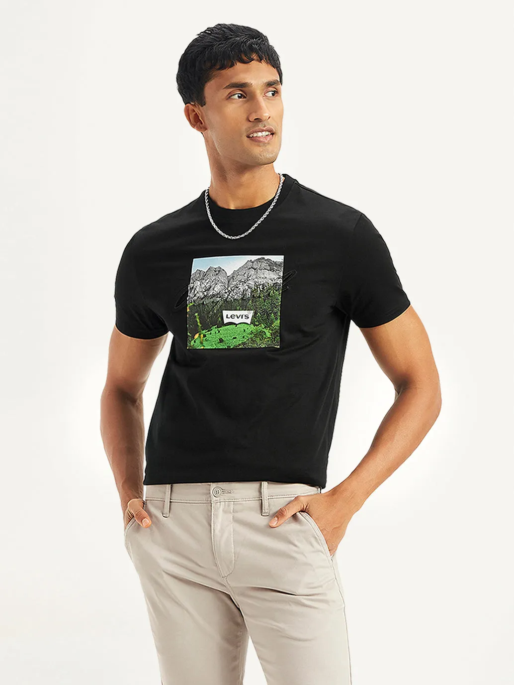 Men's Graphic Print Regular Fit T-Shirt LEVI'S
