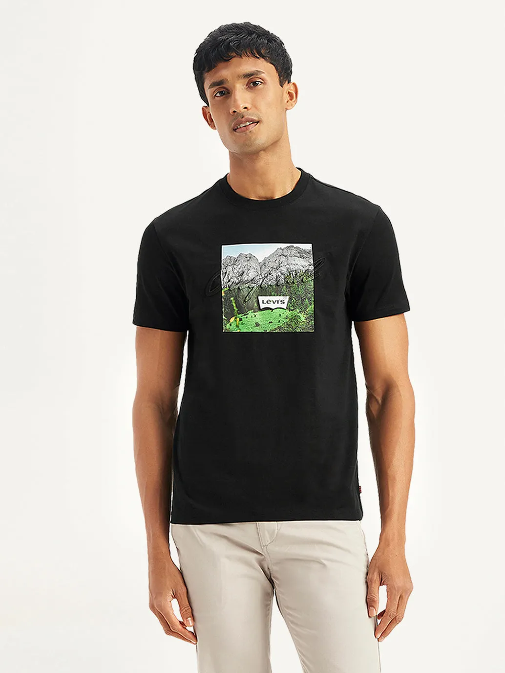 Men's Graphic Print Regular Fit T-Shirt LEVI'S