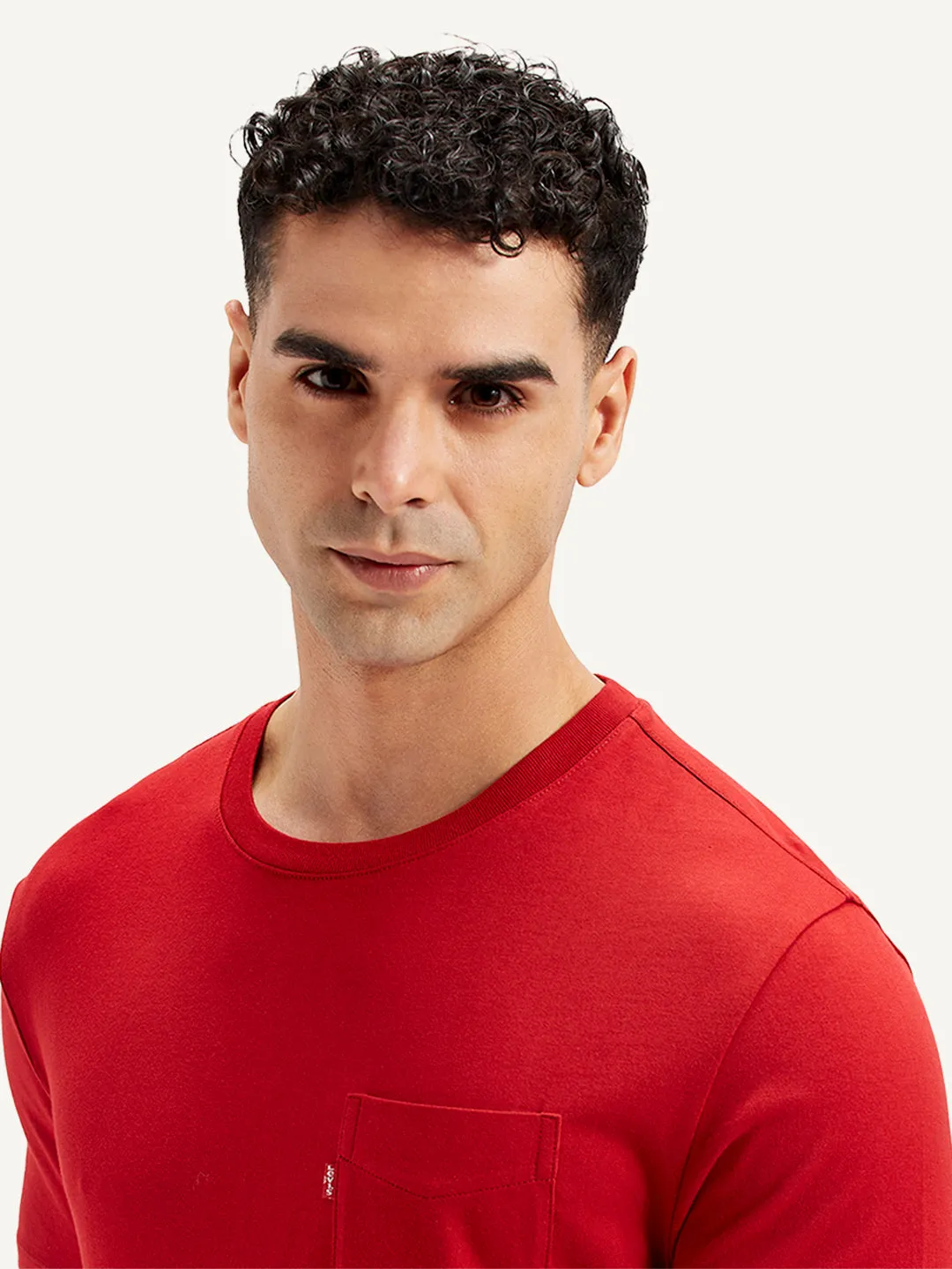 Men's Solid Slim Fit T-Shirt LEVI'S