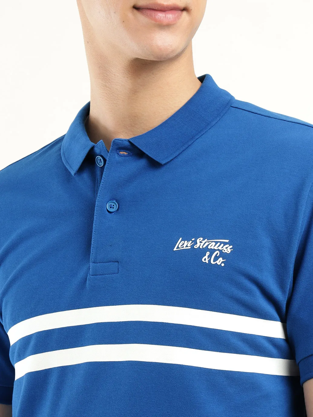 Men's Striped Polo T-Shirt LEVI'S