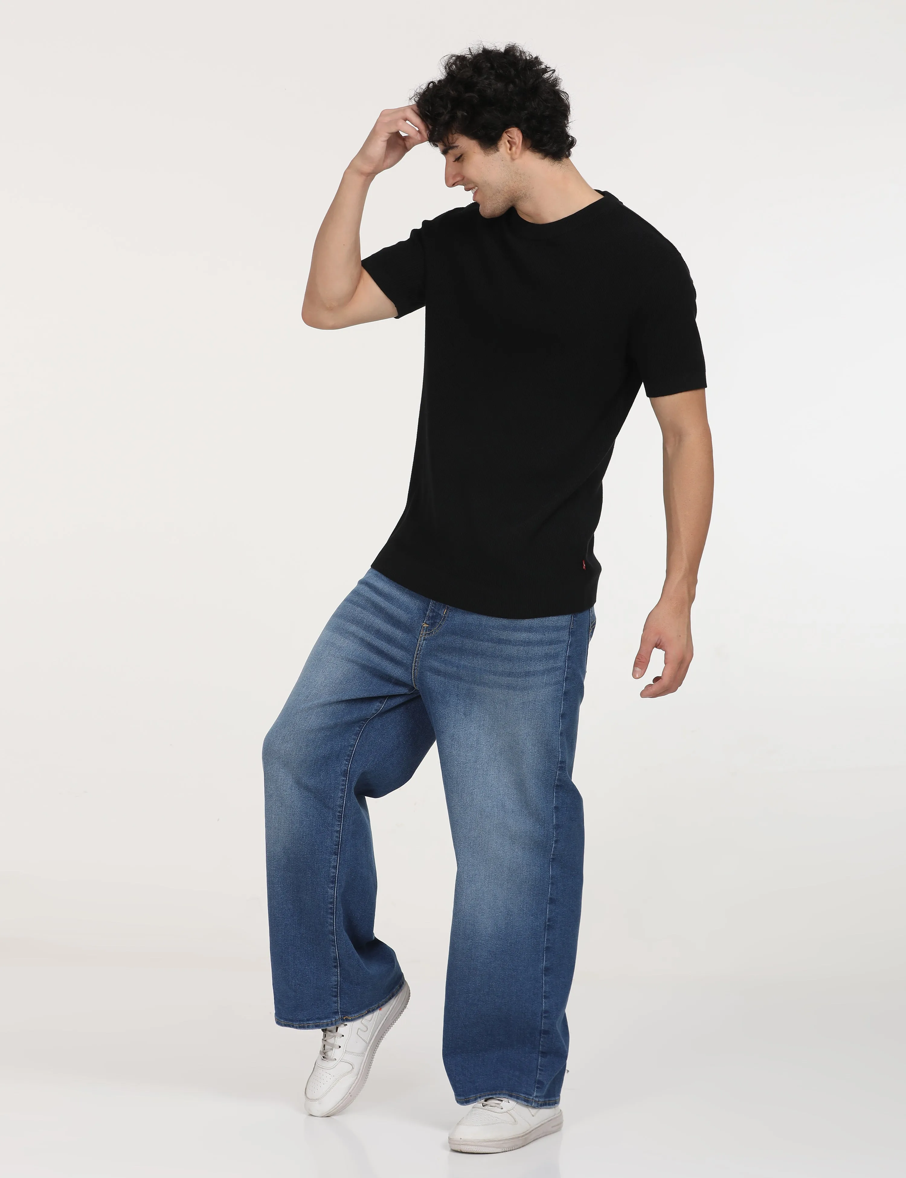 Men's Textured Slim Fit T-Shirt LEVI'S