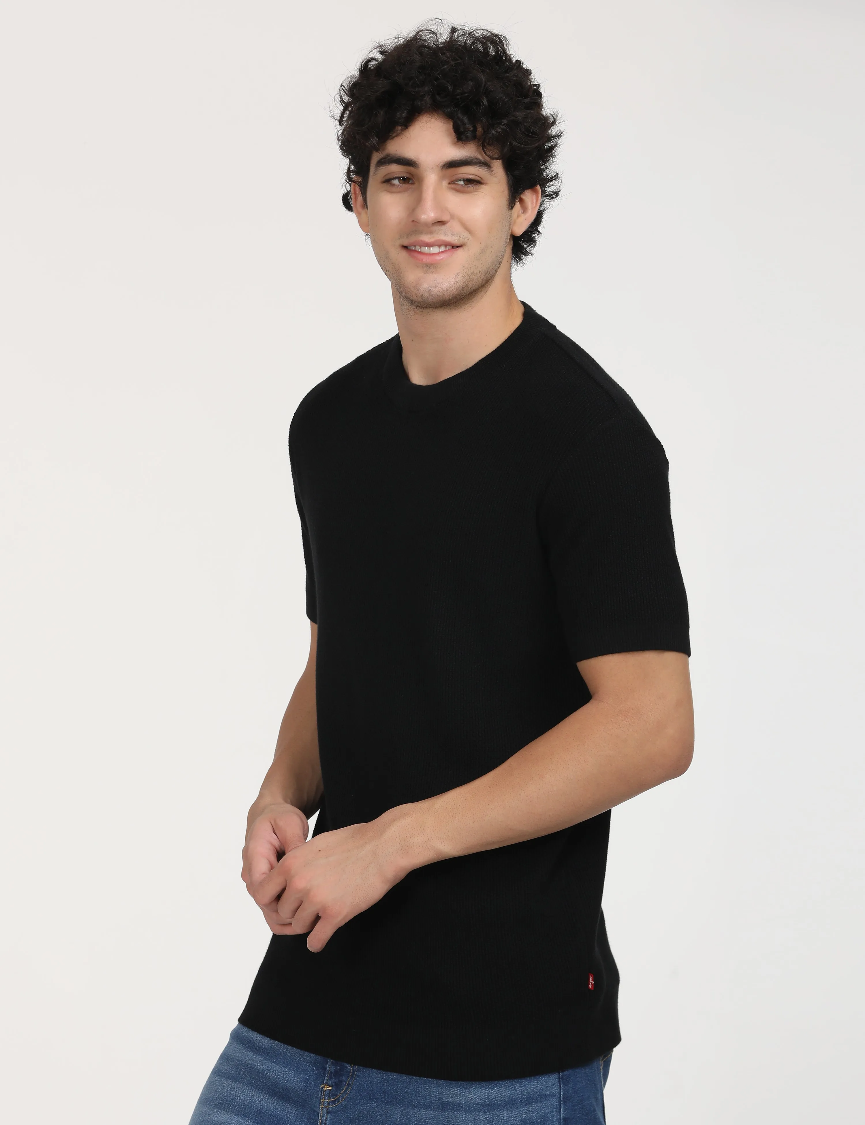 Men's Textured Slim Fit T-Shirt LEVI'S