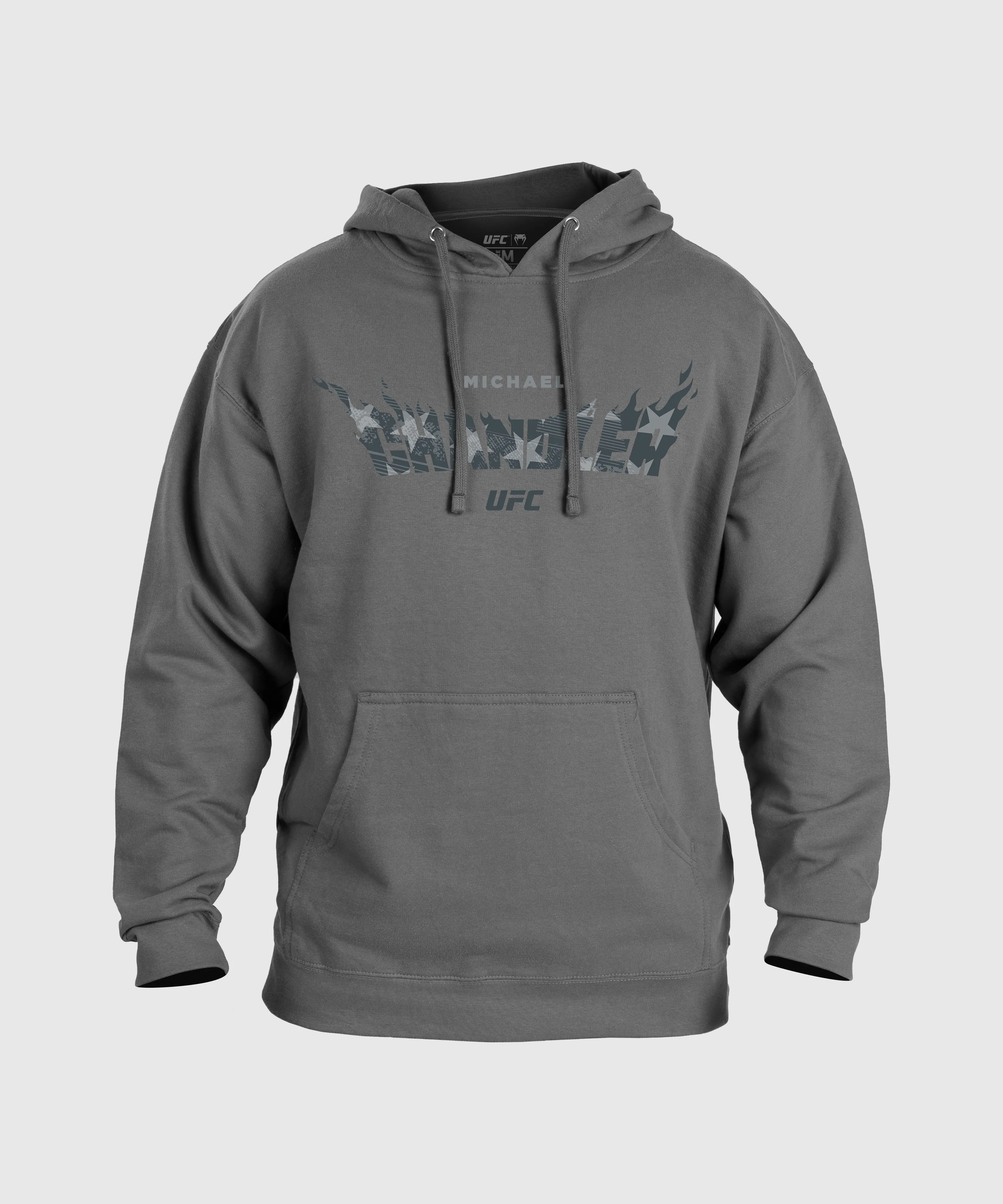 Men's UFC Unrivaled by Venum Heather Grey Michael Chandler Hoodie