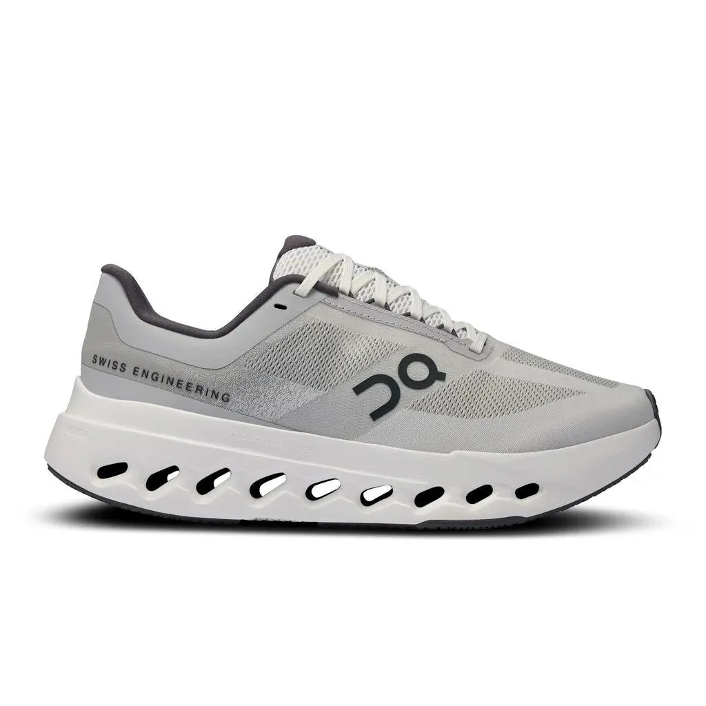 Men's Wide Fit On Cloudsurfer Next Wide Training Shoes - Glacier/White