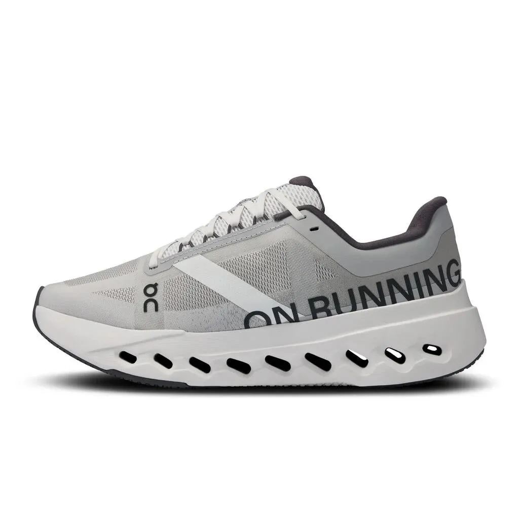 Men's Wide Fit On Cloudsurfer Next Wide Training Shoes - Glacier/White