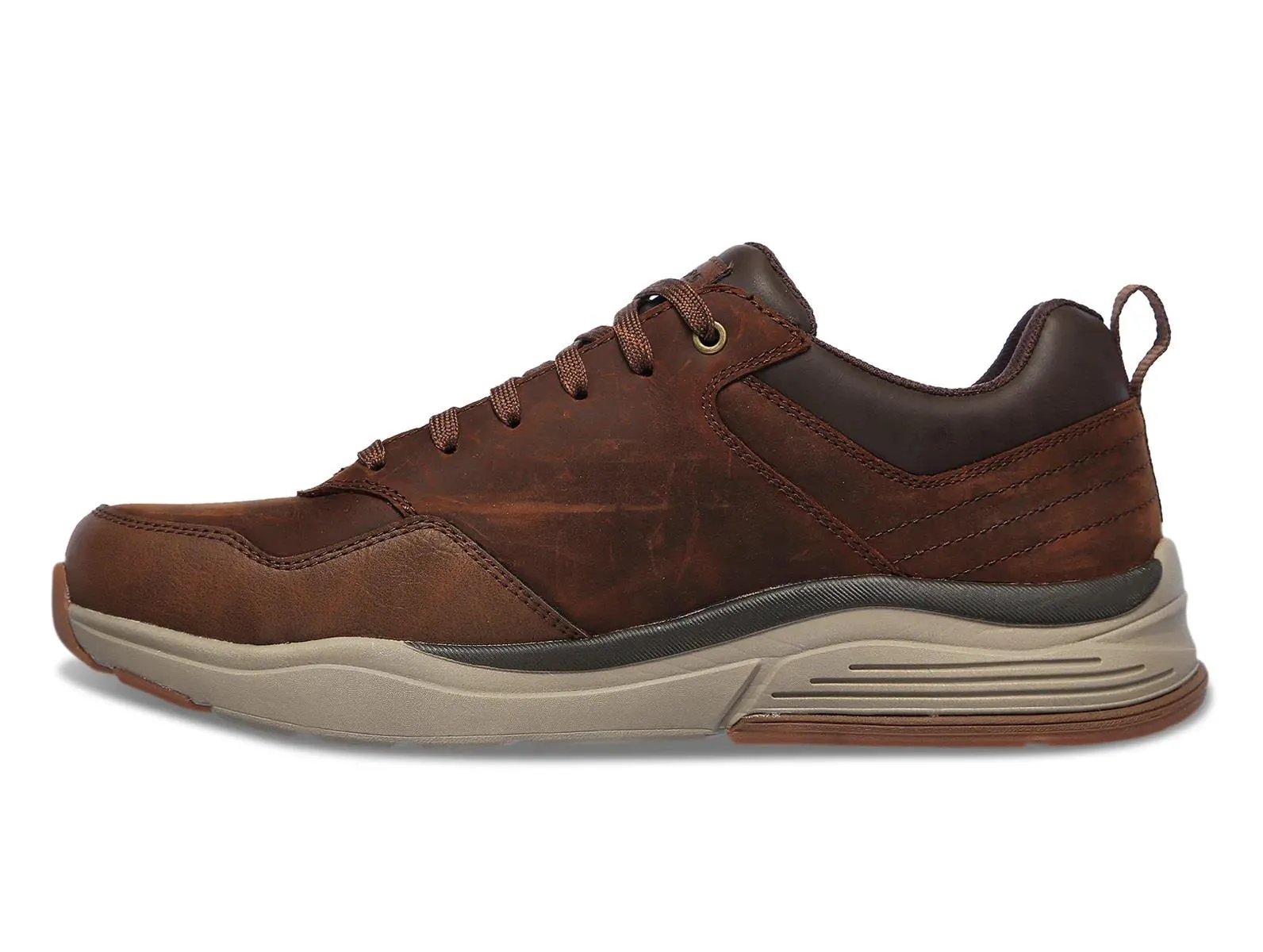 Men's Wide Fit Skechers 210021 Benago Hombre Walking Trainers