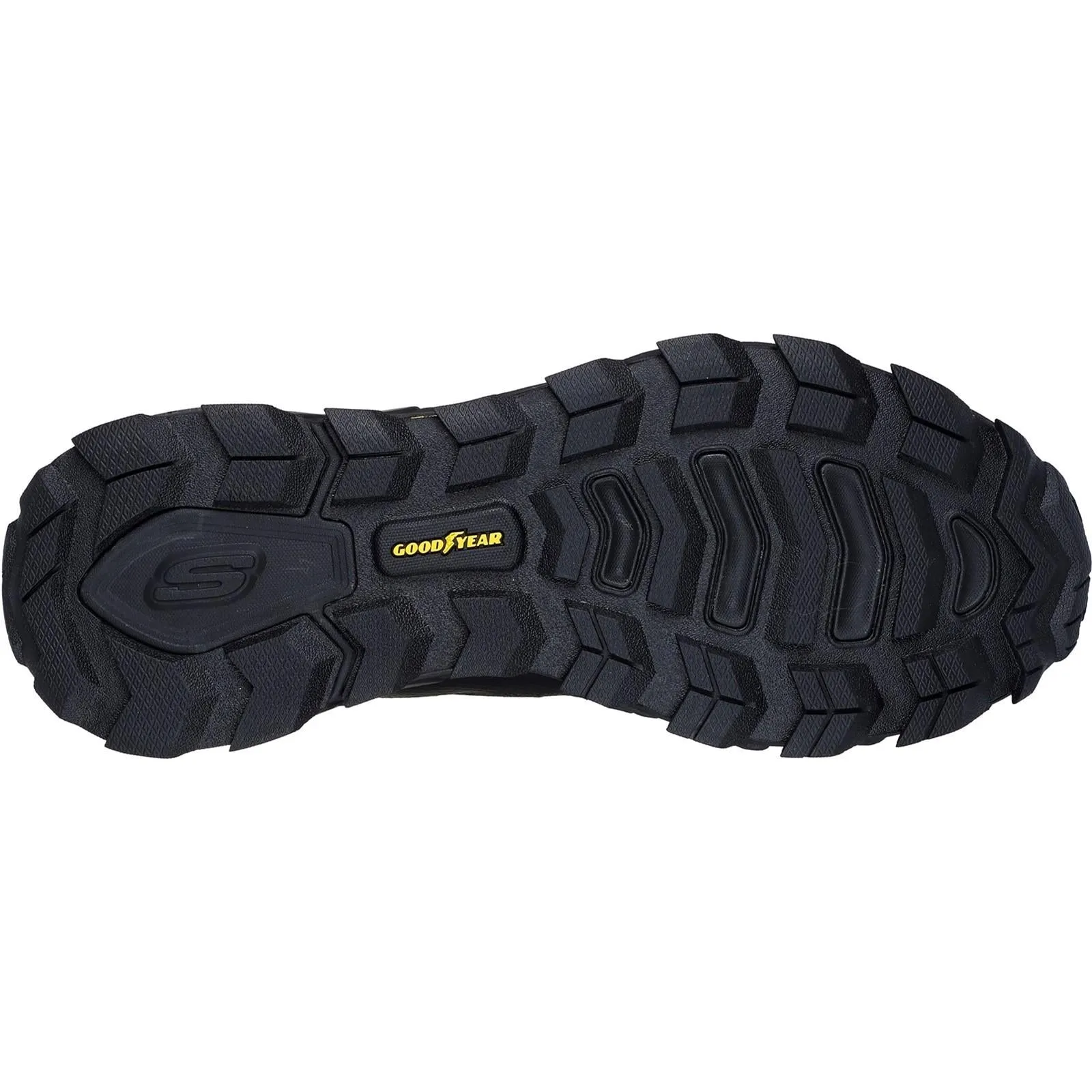 Men's Wide Fit Skechers 237309 Slip-ins Max Protect Assembly Trainers - Black