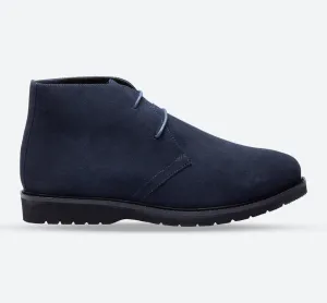 Men's Wide Fit Tredd Well William 22759 Suede Boots - Navy