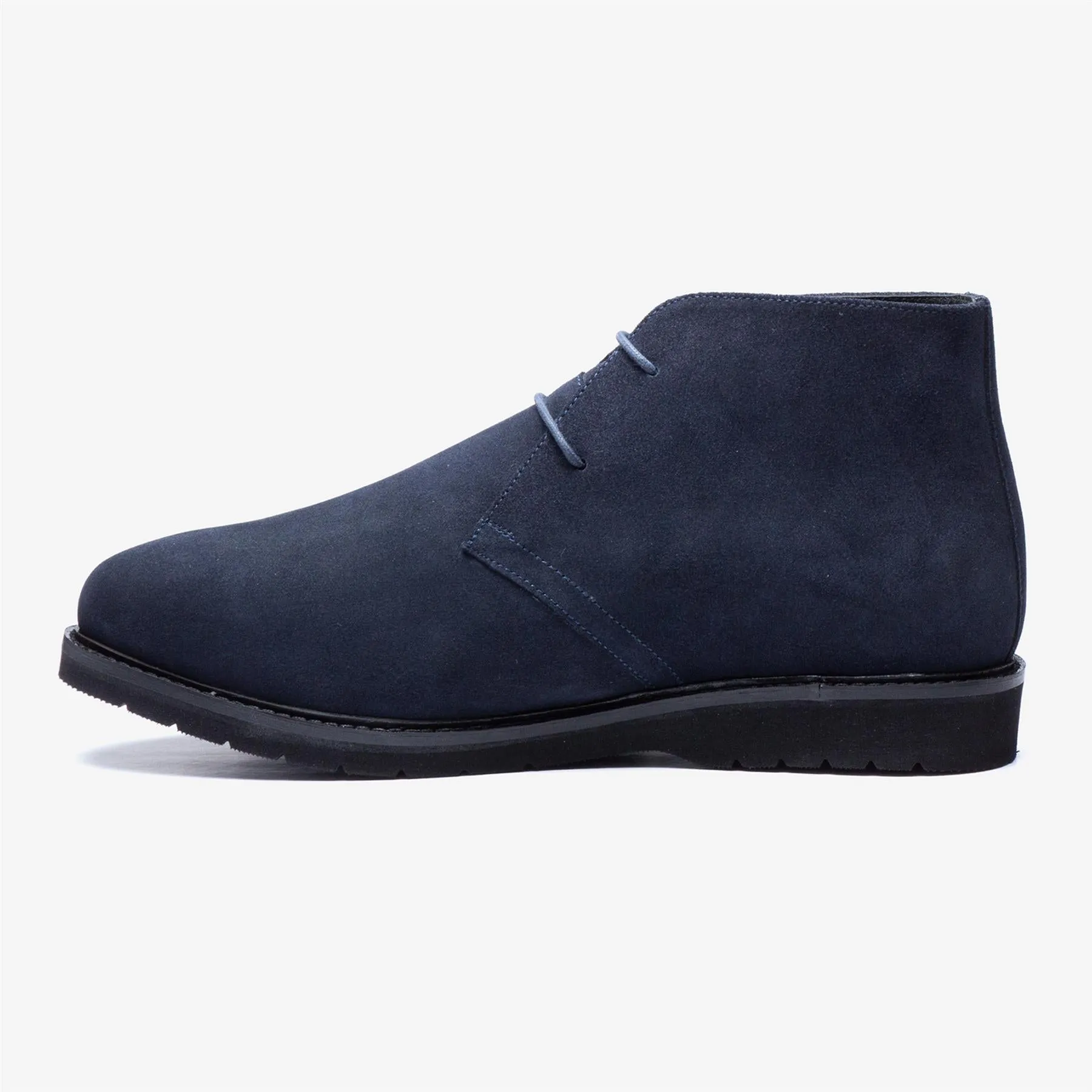 Men's Wide Fit Tredd Well William 22759 Suede Boots - Navy