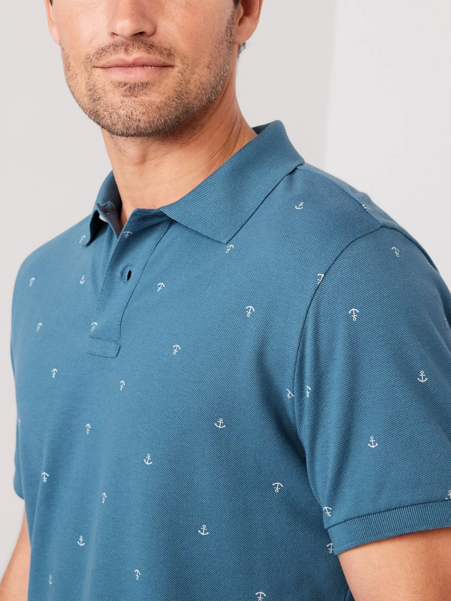 Moisture-Wicking Pique Pro Polo Shirt for Men