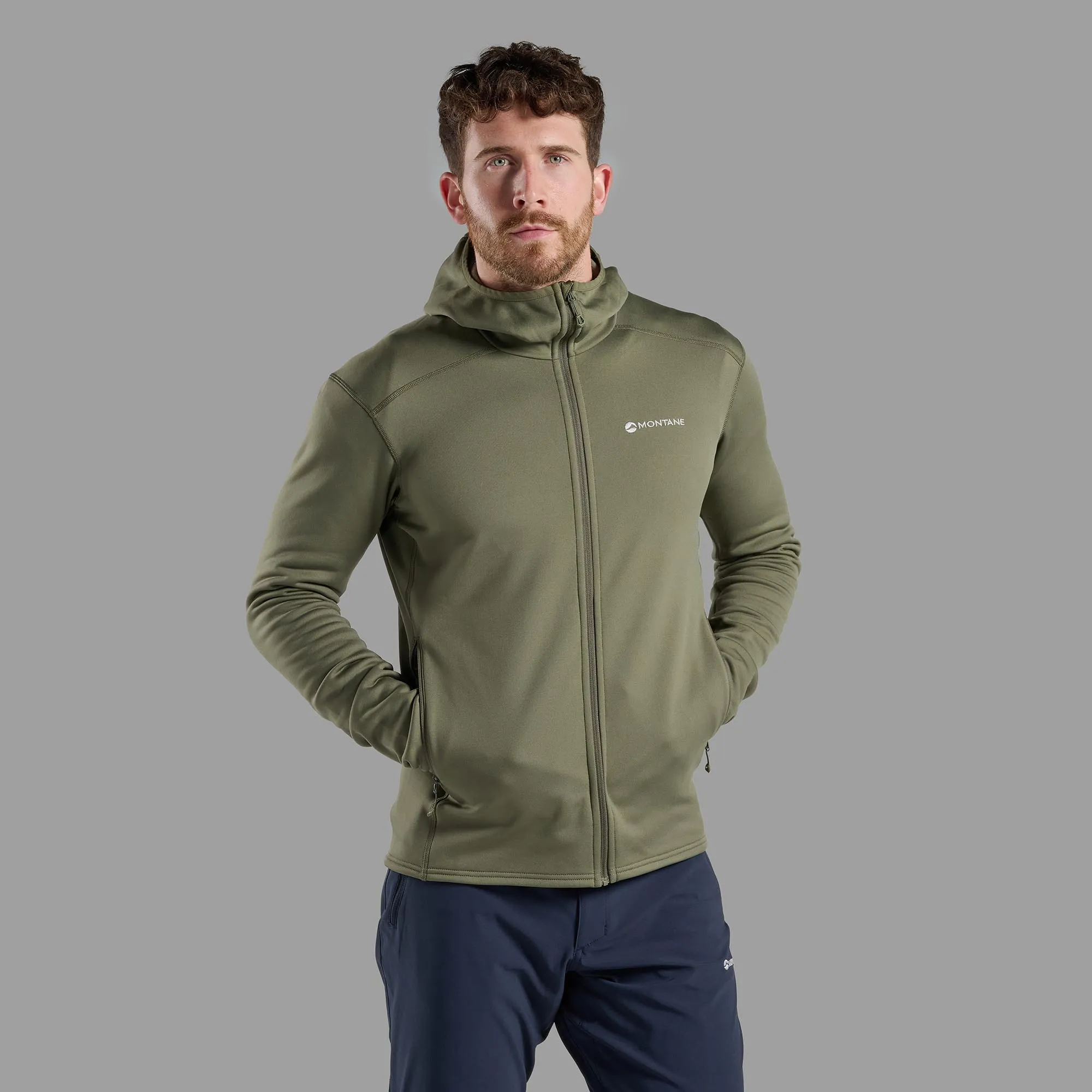 Montane Men's Fury Lite Hooded Fleece Jacket Montane