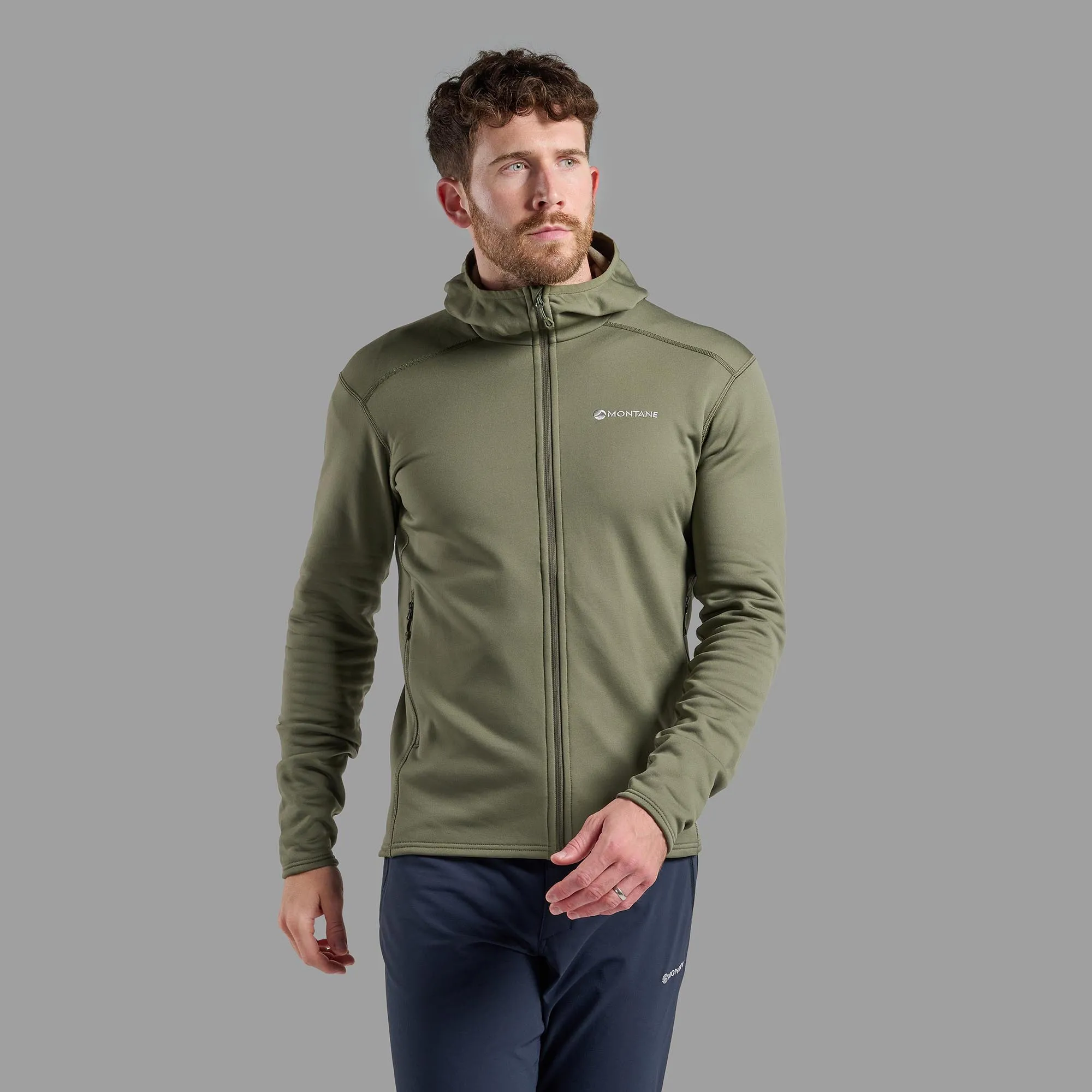 Montane Men's Fury Lite Hooded Fleece Jacket Montane
