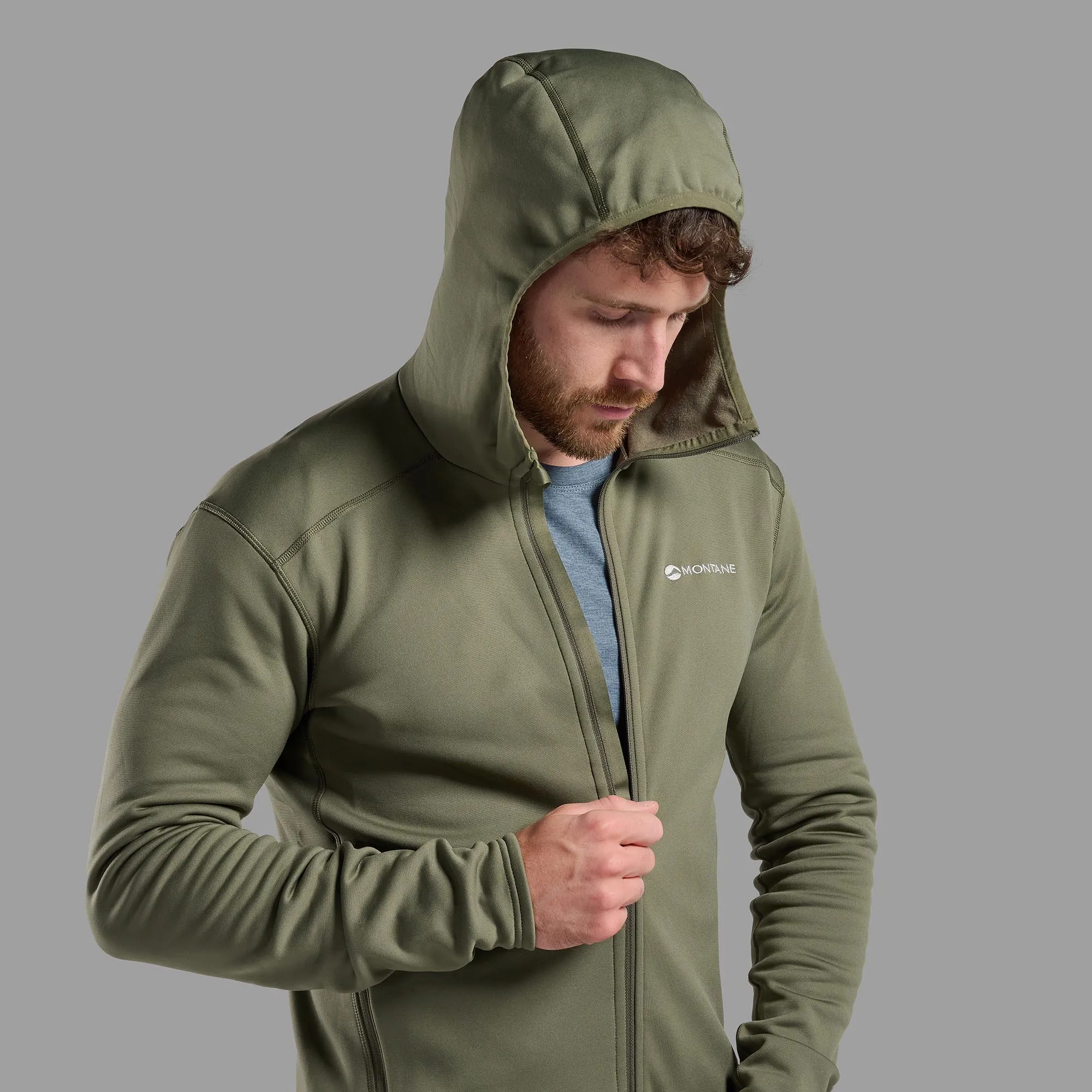 Montane Men's Fury Lite Hooded Fleece Jacket Montane