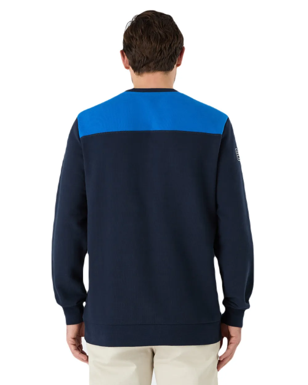 Musto Mens 64 Tri Colour Sweatshirt