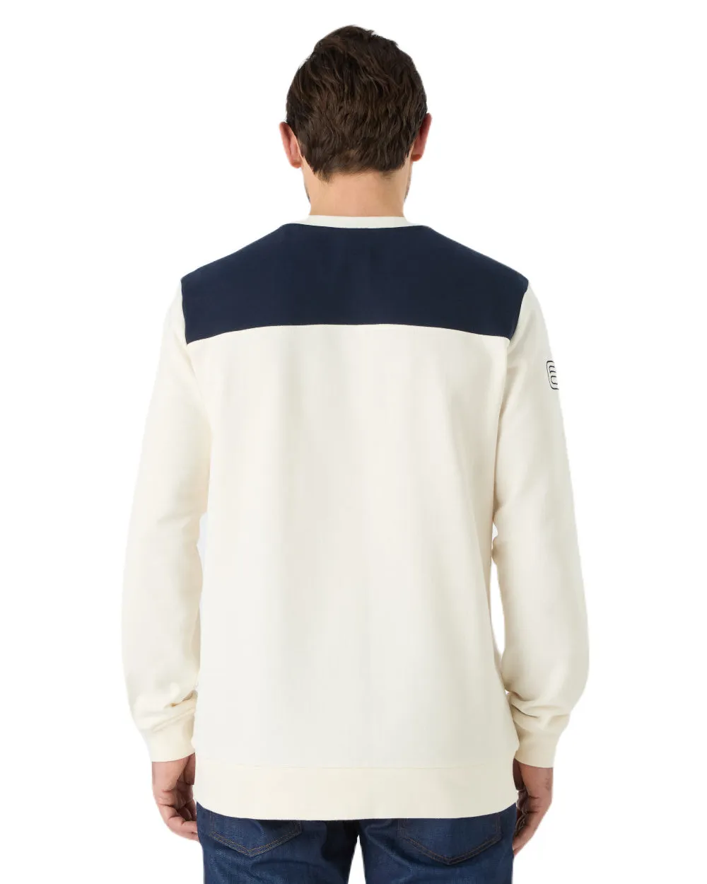 Musto Mens 64 Tri Colour Sweatshirt