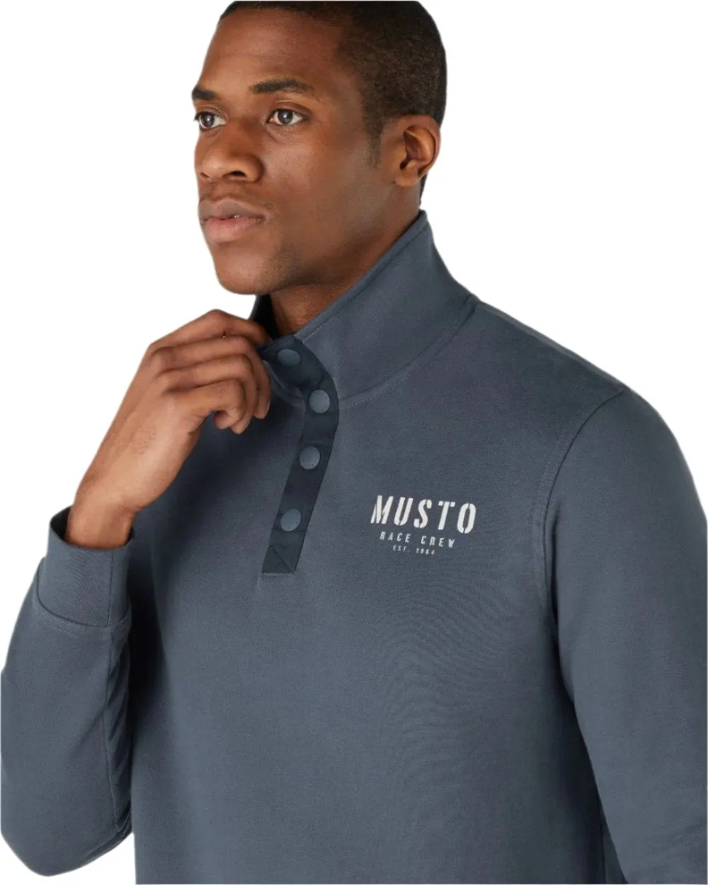 Musto Mens Marina Half Snap Sweater 2.0