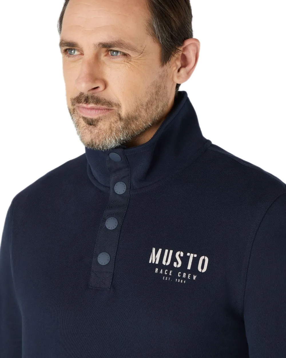 Musto Mens Marina Half Snap Sweater 2.0