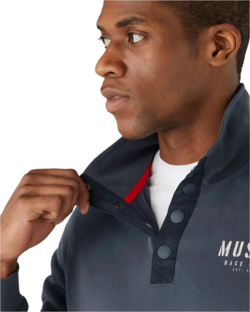 Musto Mens Marina Half Snap Sweater 2.0