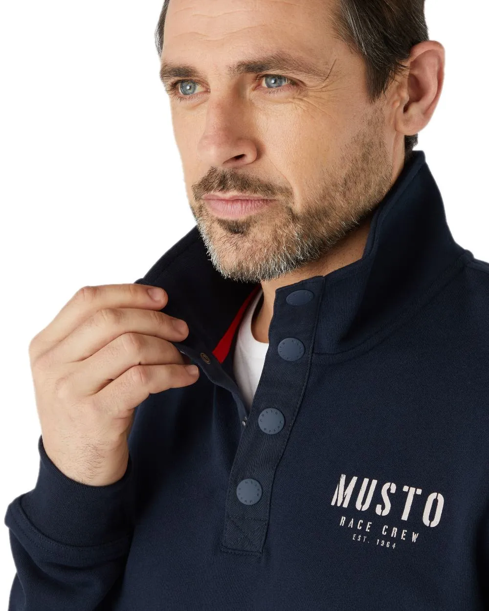Musto Mens Marina Half Snap Sweater 2.0
