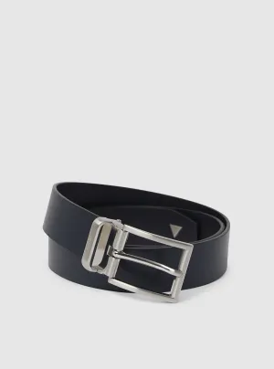 Navy Classic Reversible Belt Guess
