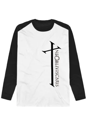 Ne Obliviscaris - Exul Cross White/Black - Longsleeve