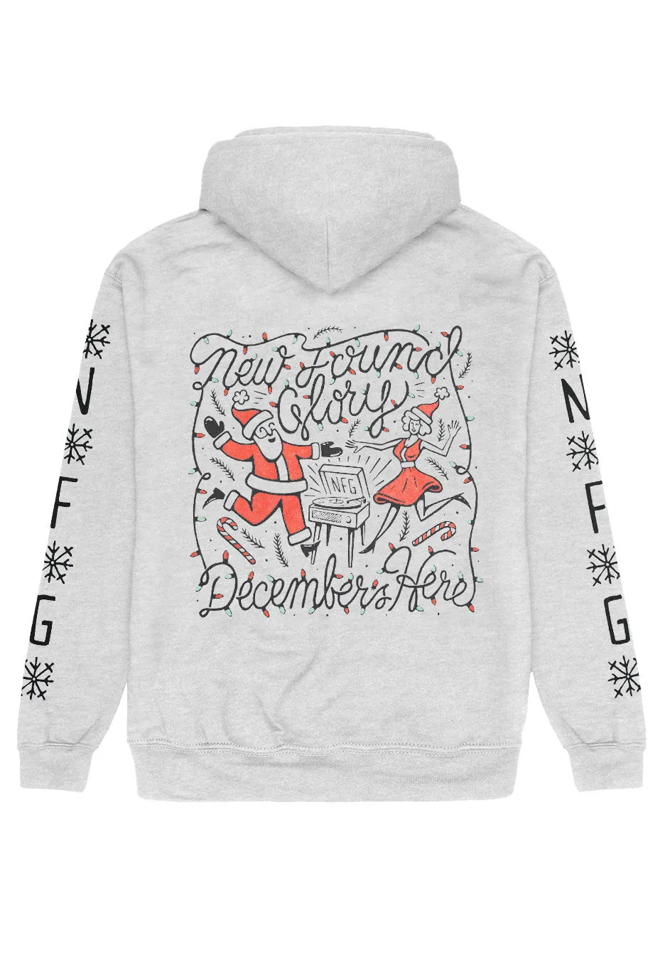 New Found Glory - December's Here Sportsgrey - Hoodie