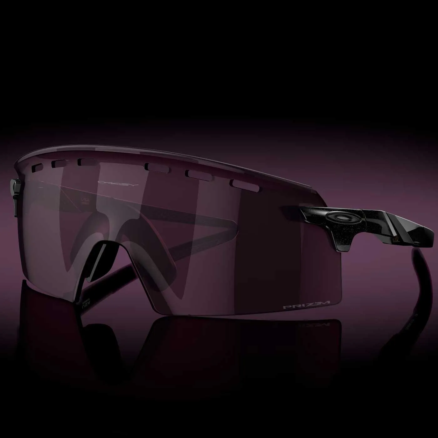 Oakley Encoder Strike Solstice Collection sunglasses - Dark galaxy Prizm road