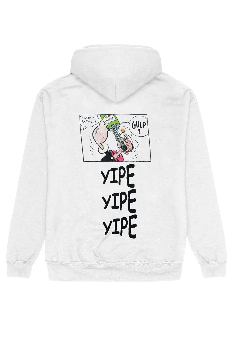 Popeye - Gulp White - Hoodie