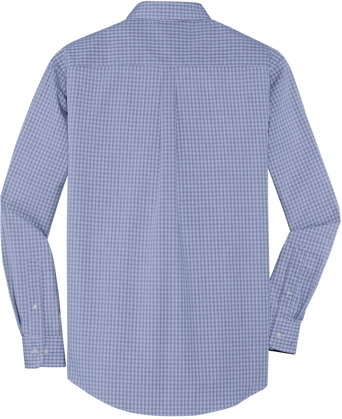Port Authority Plaid Pattern Easy Care Shirt