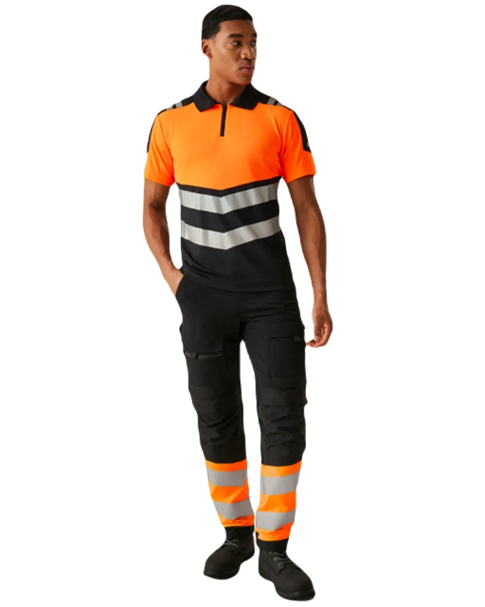 Regatta Mens Hi-Vis X-Pro Polo Class 1