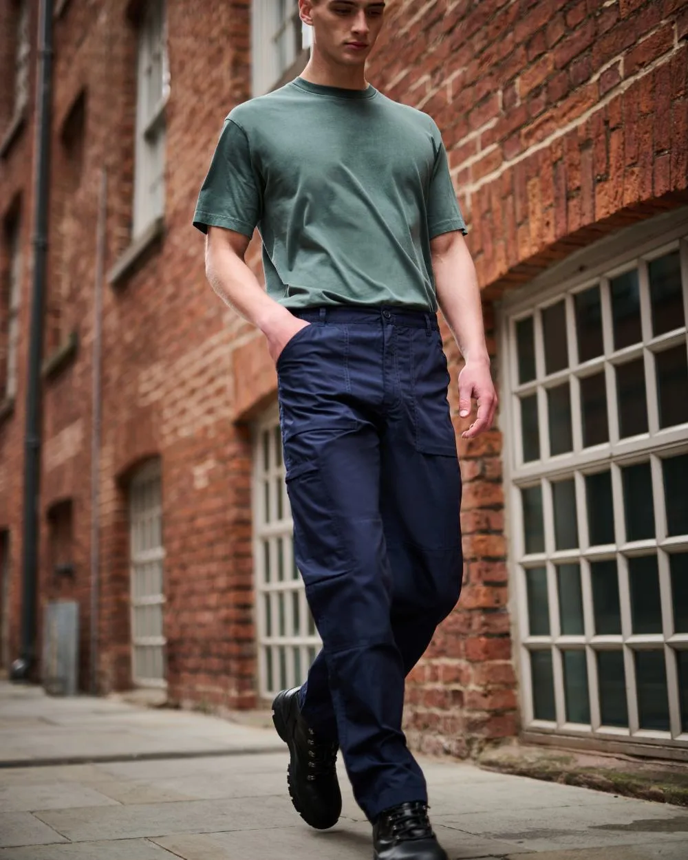 Regatta Mens Multi Pocket Action Trousers Short Leg
