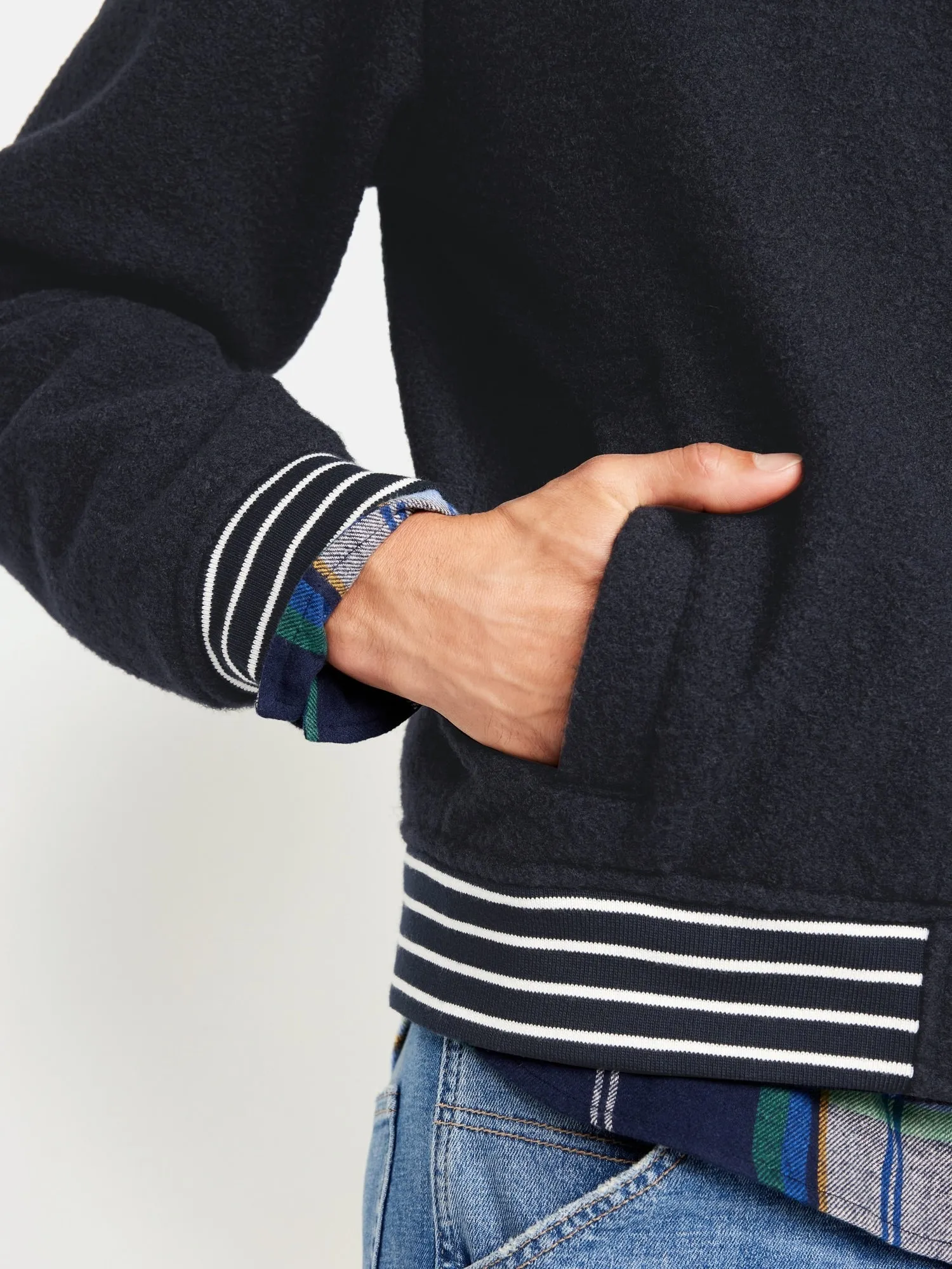 Relaxed Bomber Jacket