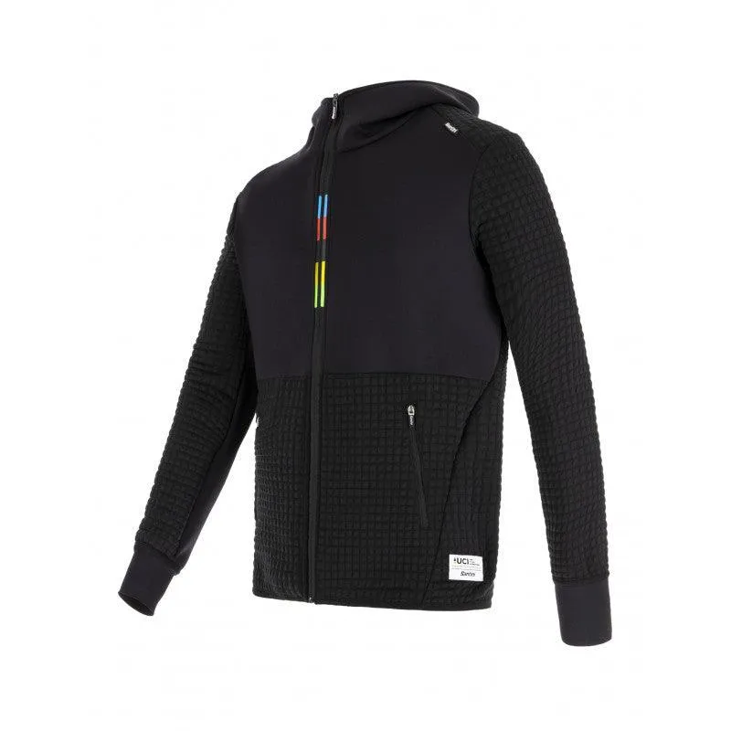 Santini UCI Groove Men's Cycling Hoodie (Black)