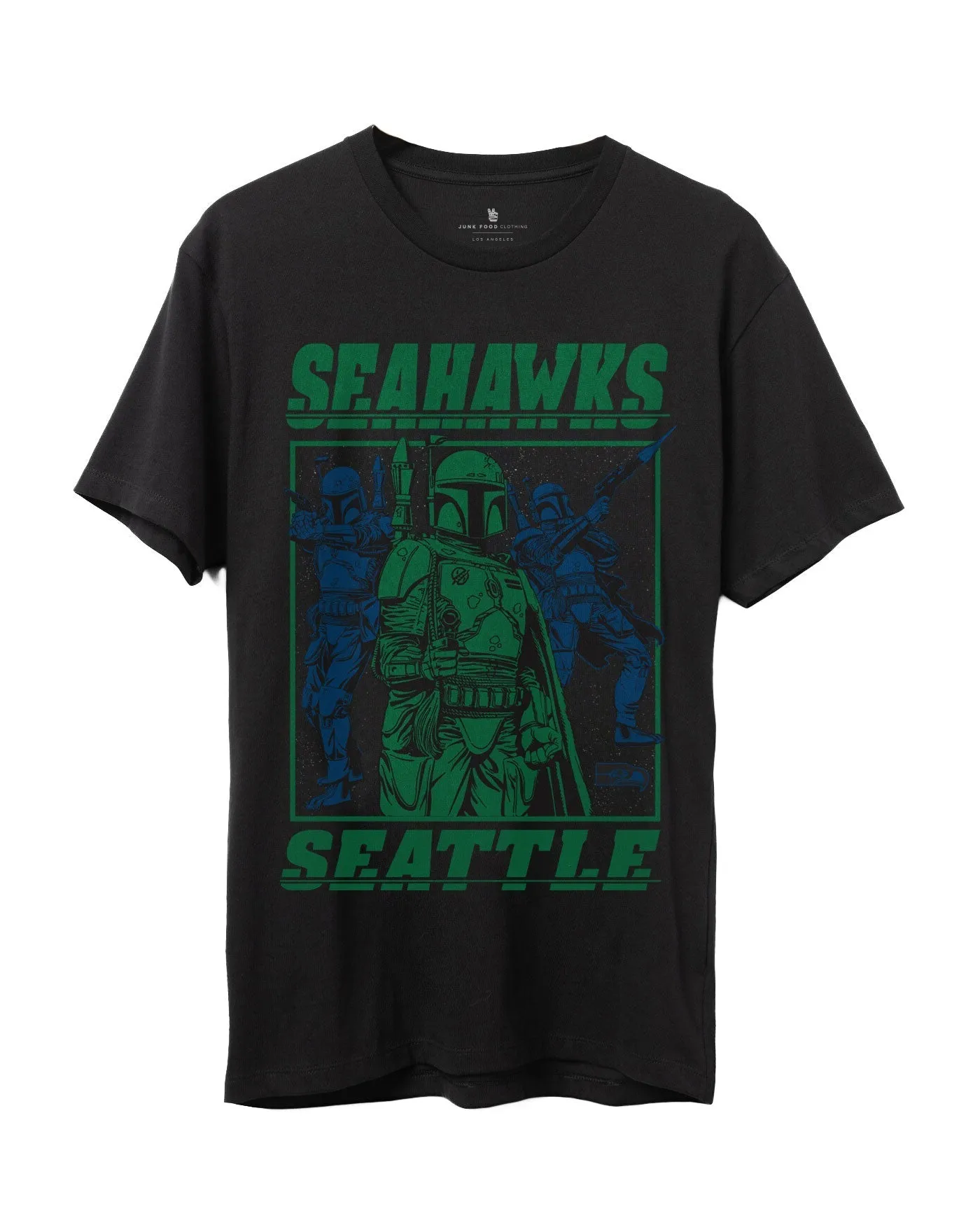 Seahawks Star Wars Boba Fett Showdown Fan Tee