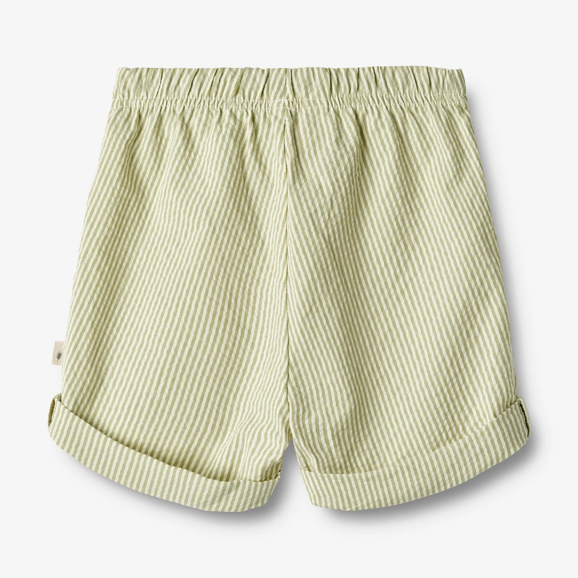 Shorts Milton - green stripe Wheat