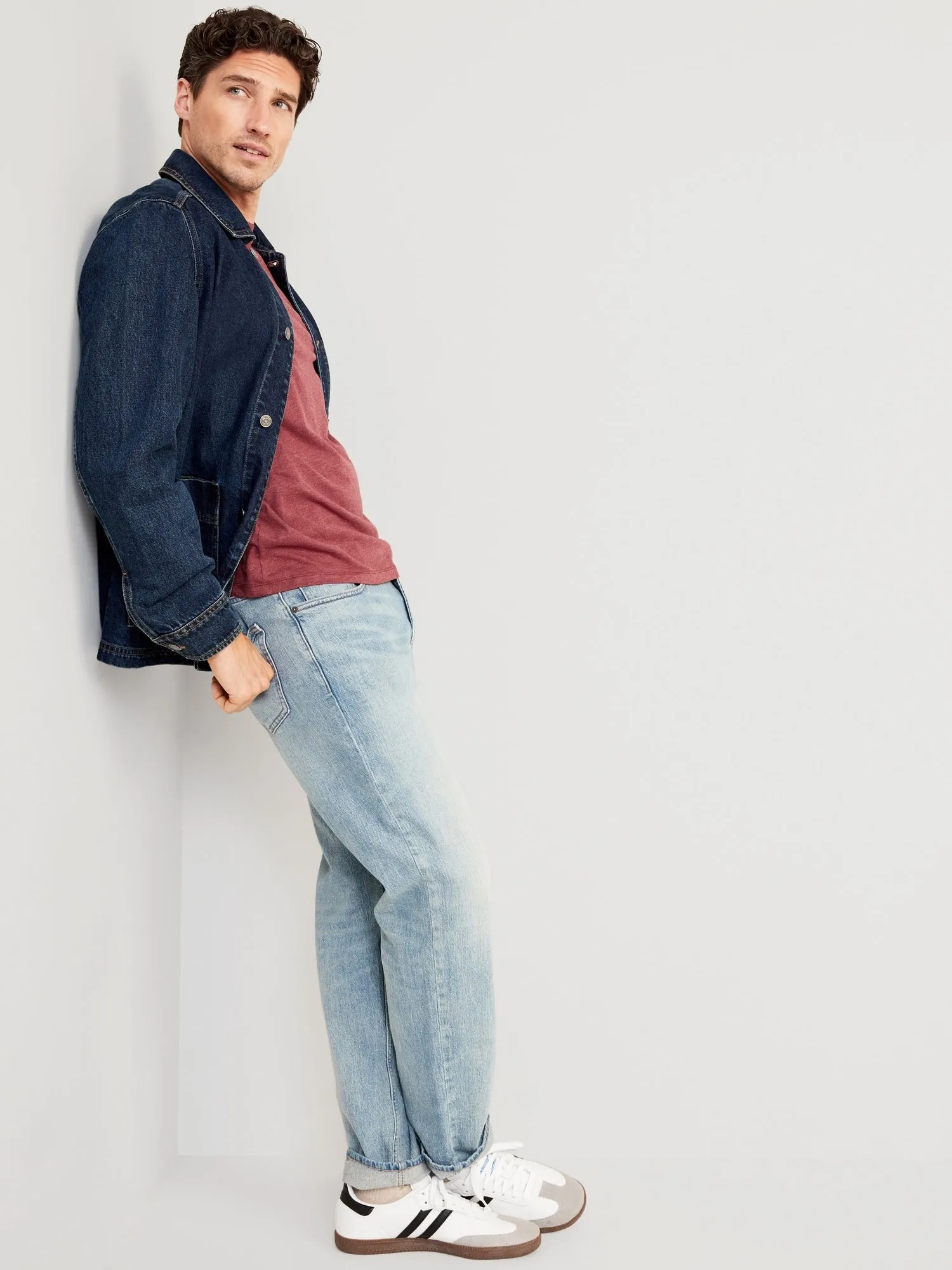 Soft-Washed Crew-Neck T-Shirt For Men