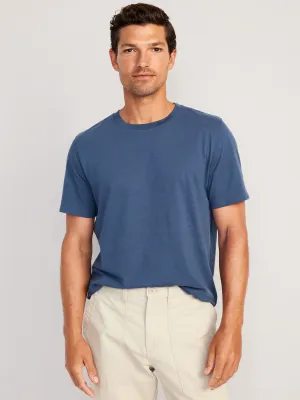 Soft-Washed Crew-Neck T-Shirt For Men